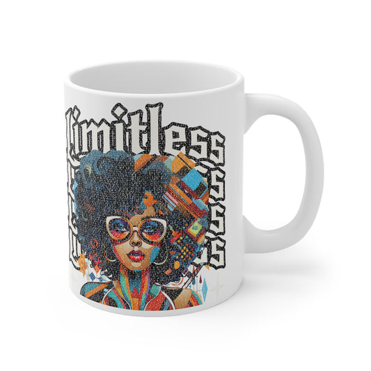 "Limitless Black Queen Coffee Mug"