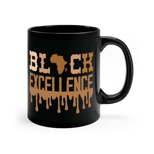 "Black Excellence Coffee Mug"