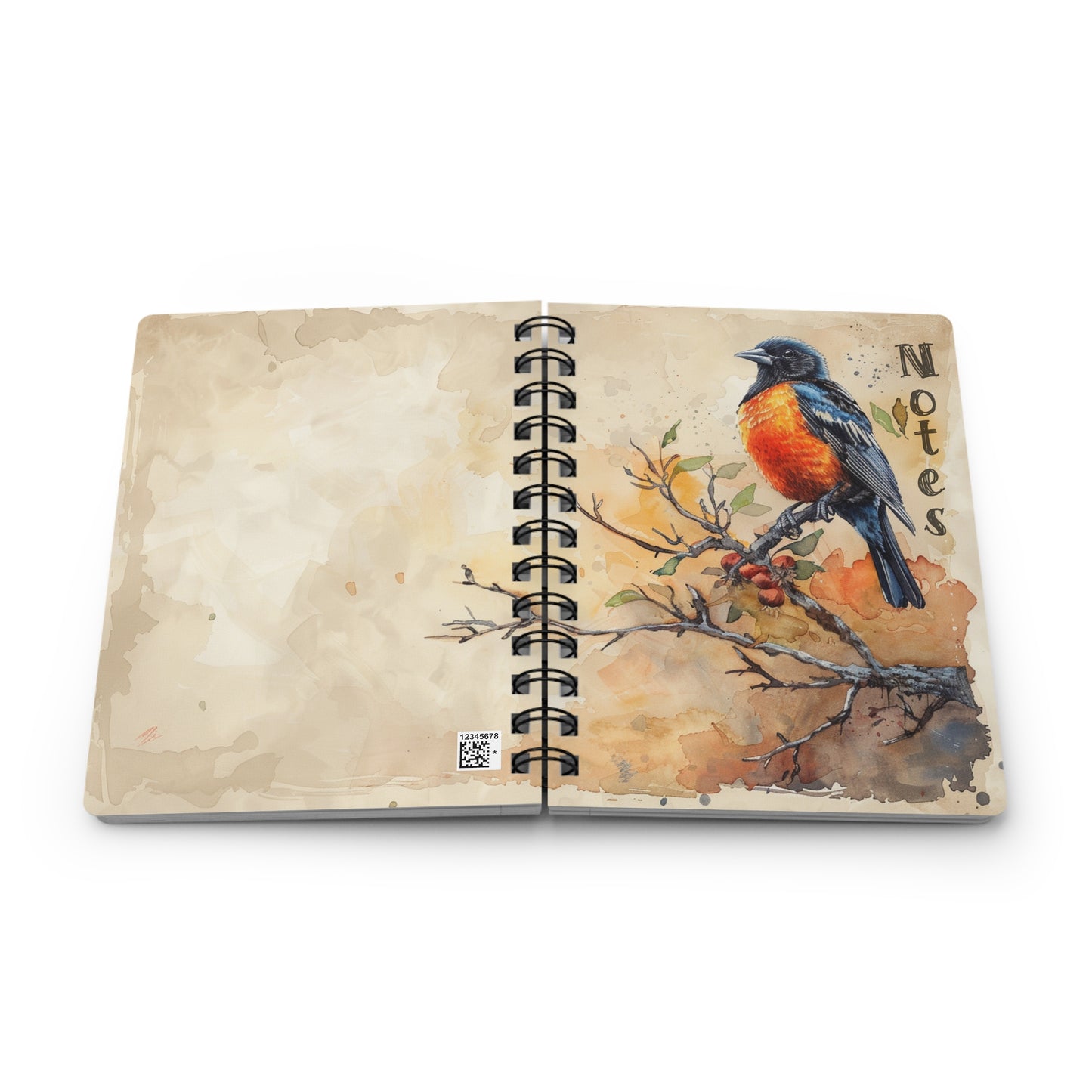 "Feathered Fantasies Notebook"
