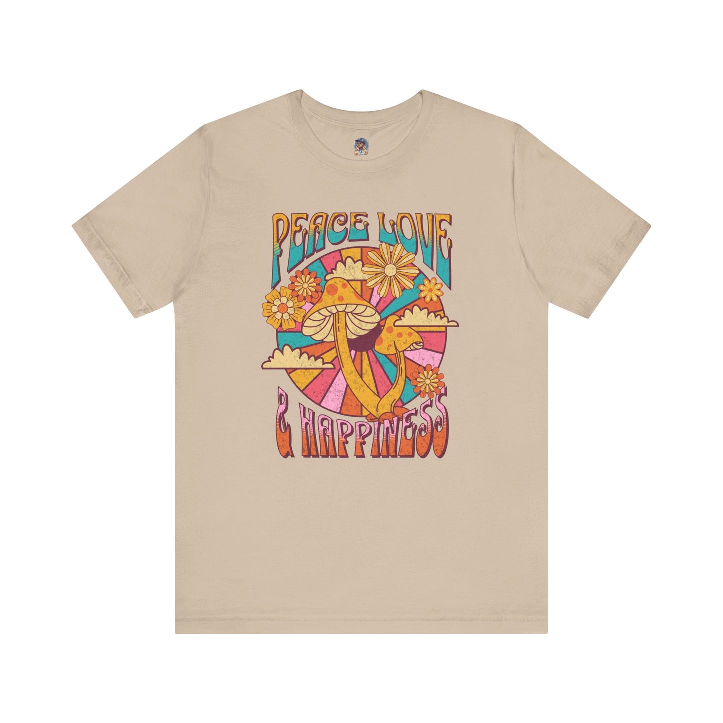 "Peace Love & Happiness T-shirt"
