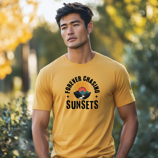 Forever Chasing Sunsets - Comfort Colors Tee