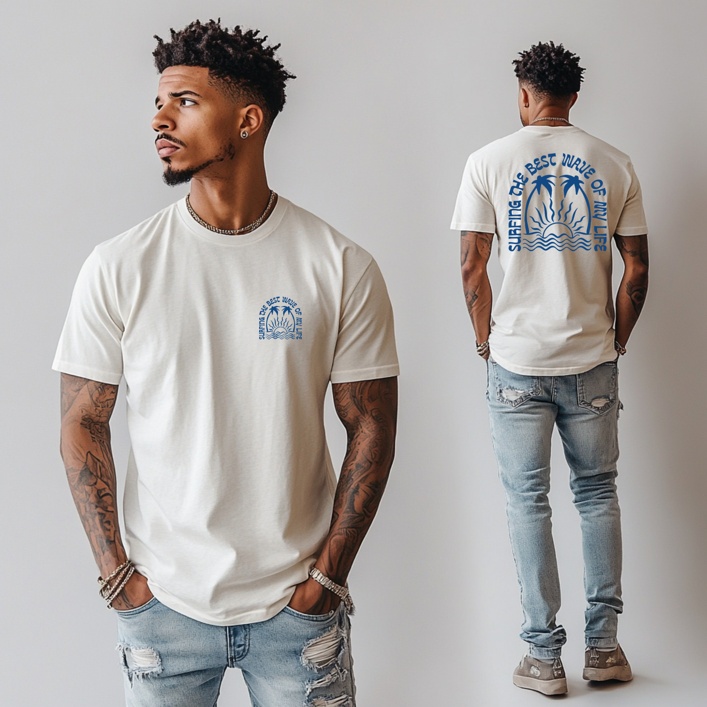 Surfing the Waves - Comfort Colors Tee