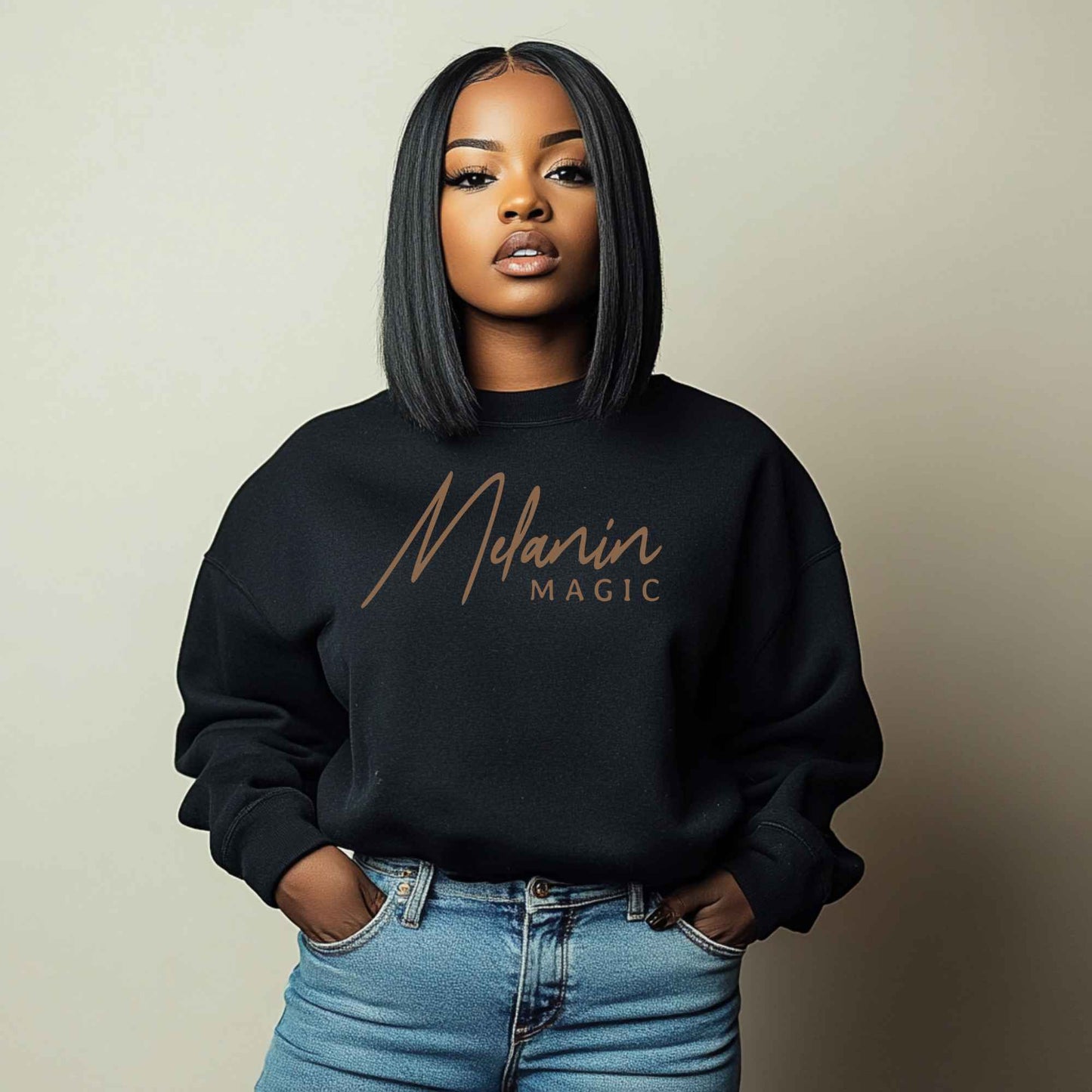 Melanin Magic Minimalist Sweatshirt