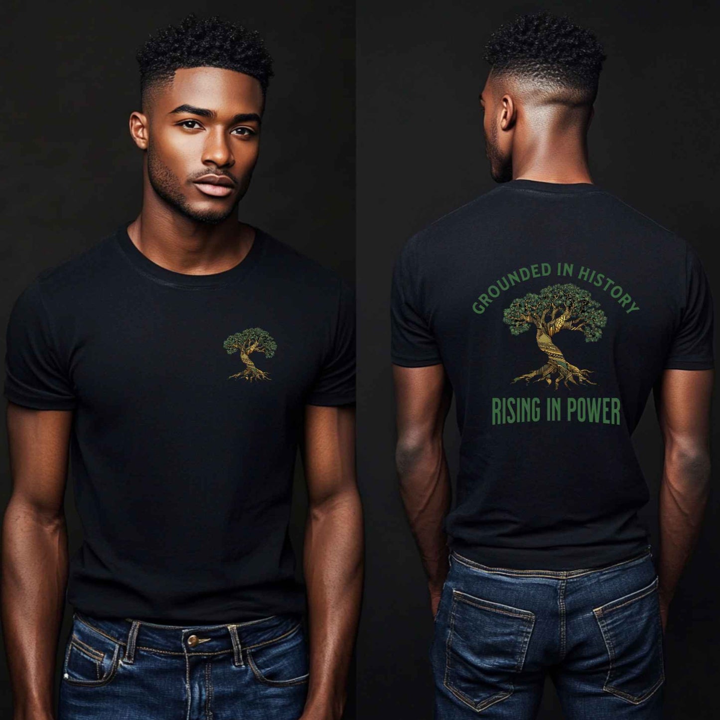 African Roots Minimalist T-shirt